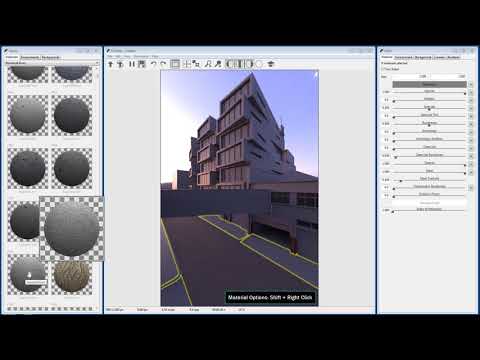Architectural Rendering in Rhino and FluidRay