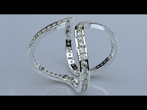 Jewelry Rendering with Rhino and FluidRay