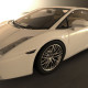 FluidRay RT real-time photo-realistic rendering of a Lamborghini