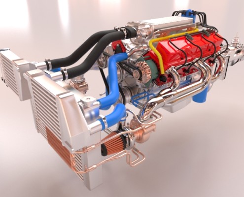 Engine - Model by Daniel