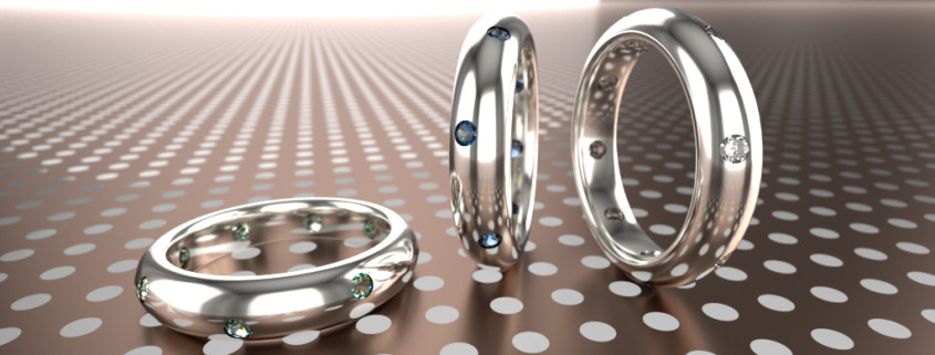 Jewelry Rendering | Ring, FluidRay real-time realistic rendering