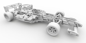 FluidRay RT real-time ambient occlusion of a lego car