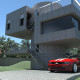 Modern House real-time rendering