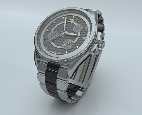 Real-time rendering of a watch by Roberto Pittaluga