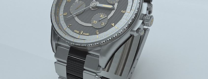 Real-time rendering of a watch by Roberto Pittaluga