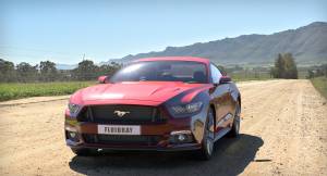 Mustang rendering with FluidRay