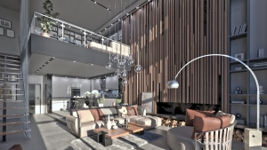 Interior Rendering - FluidRay