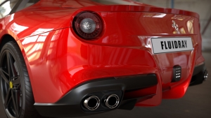 Ferrari Closeup Rendering