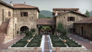 Realistic Exterior Architectural Rendering with FluidRay