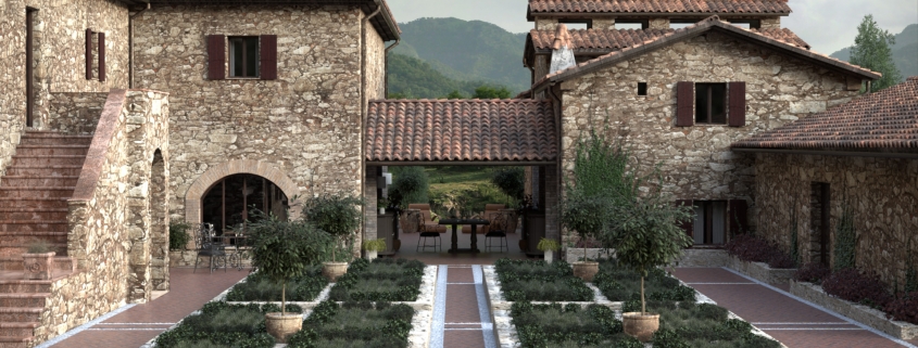 Realistic Exterior Architectural Rendering with FluidRay